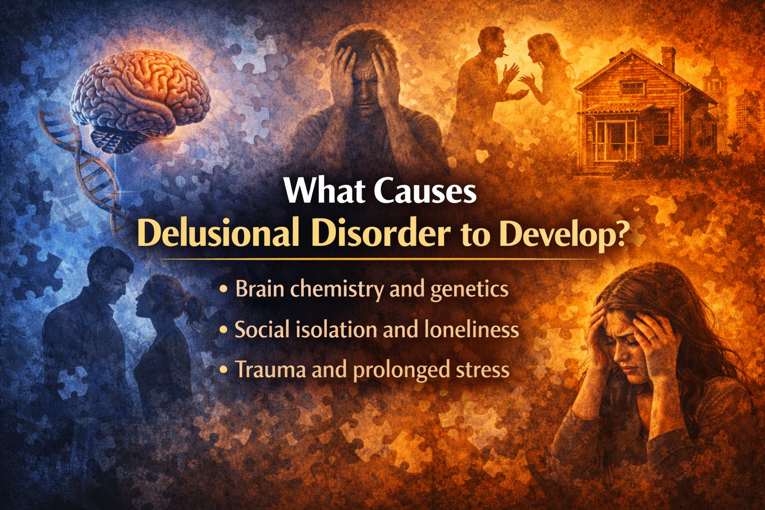 What Causes Delusional Disorder to Develop