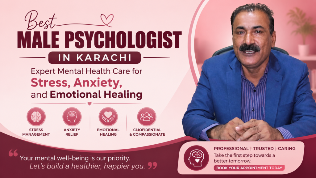 Best Male Psychologist in Karachi