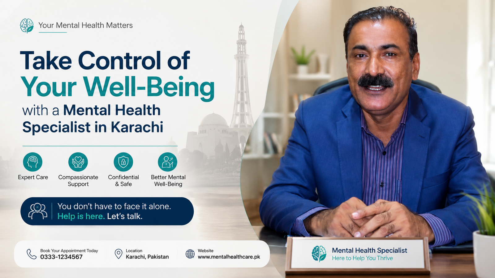 Mental Health Specialist in Karachi